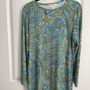Long sleeve spring Michael Kors dress perfect for any spring day occasion